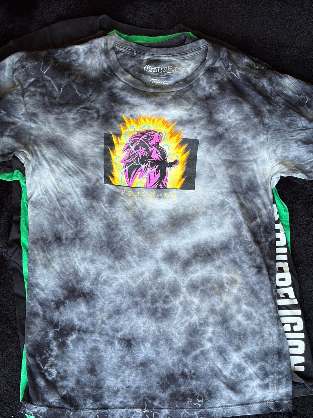 Primitive x Dragon Ball Z Tie-Dye Graphic T-Shirt